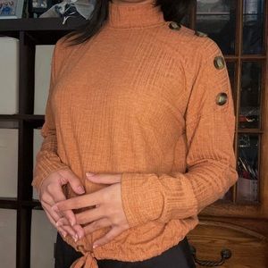 Belle Du Jour Long Sleeve Turtleneck